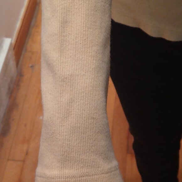 Blush by Spiegel light yellow ribbed sweater - Picture 3 of 4